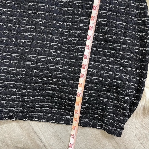 Rag & Bone Gwen Knit Black Mesh Dress - Picture 9 of 10